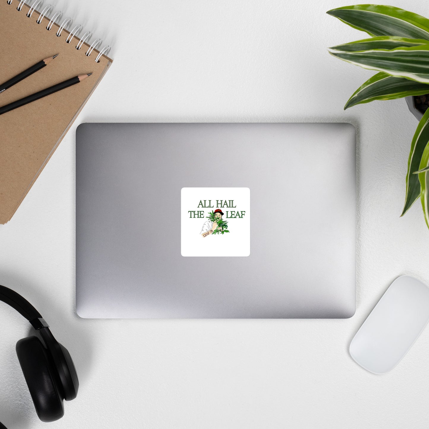 All Hail the Leaf Bubble-free stickers