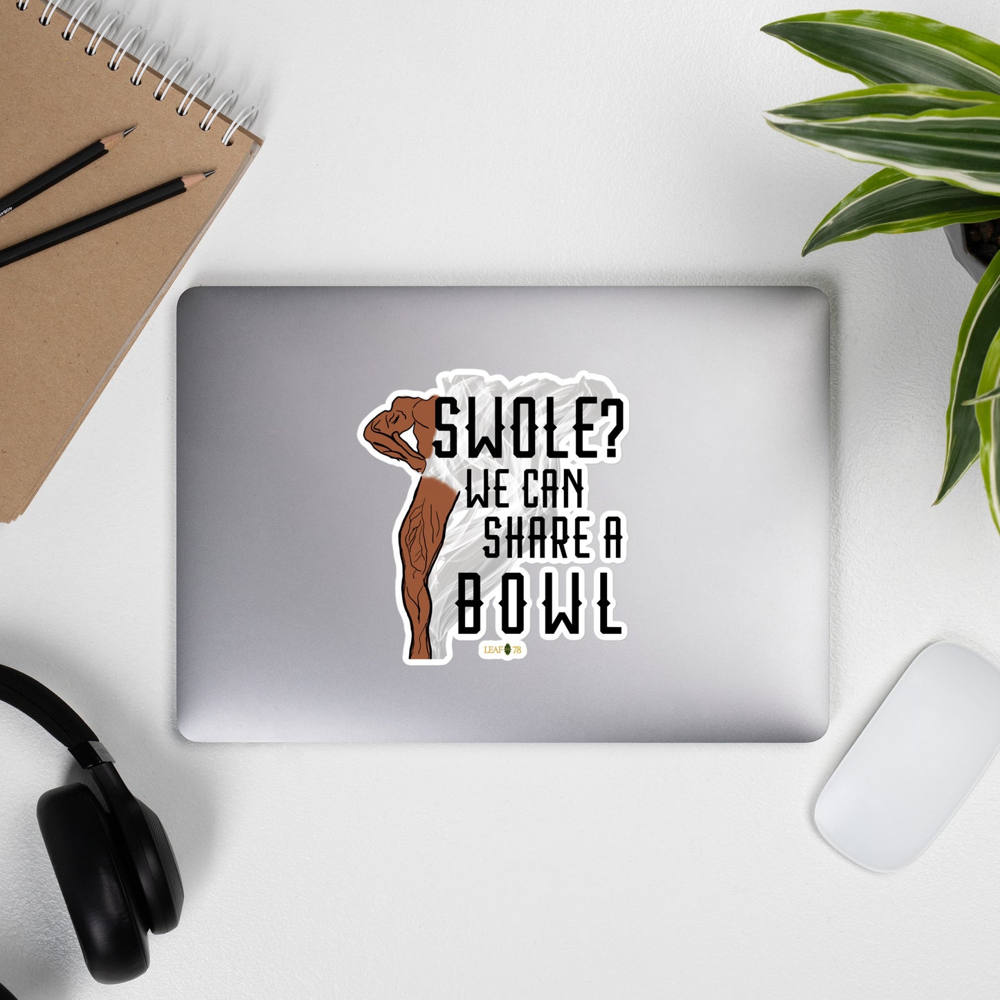Swole Bowl Bubble-free stickers