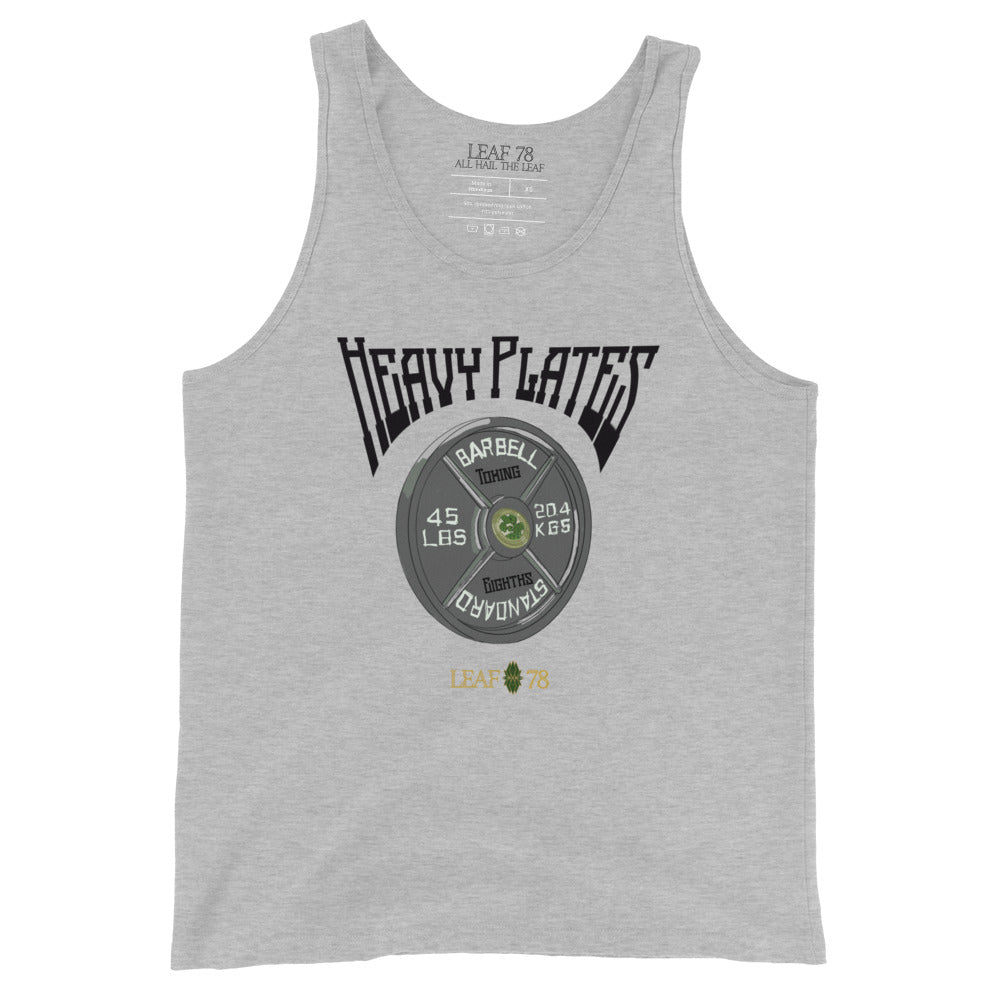 Heavy Plates Toking Eighths Tank Top