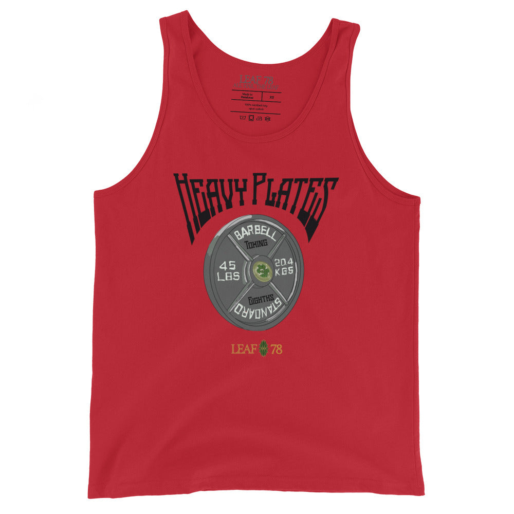 Heavy Plates Toking Eighths Tank Top