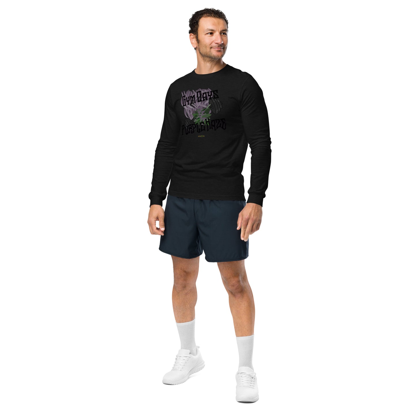 Gym Days Purple Haze Long Sleeve Tee