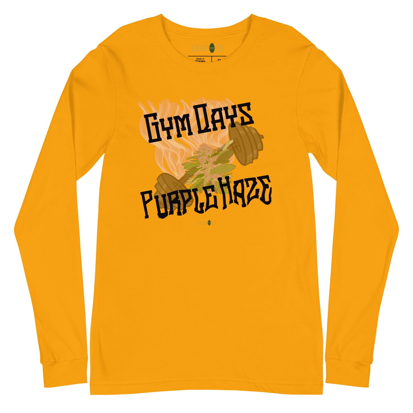 Gym Days Purple Haze Long Sleeve Tee