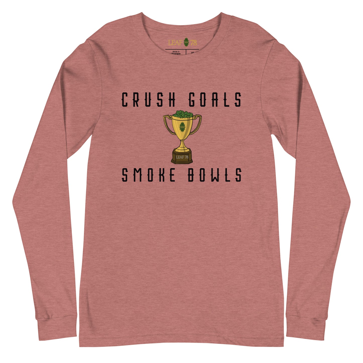 Crush Goals Smoke Bowls Long Sleeve Tee