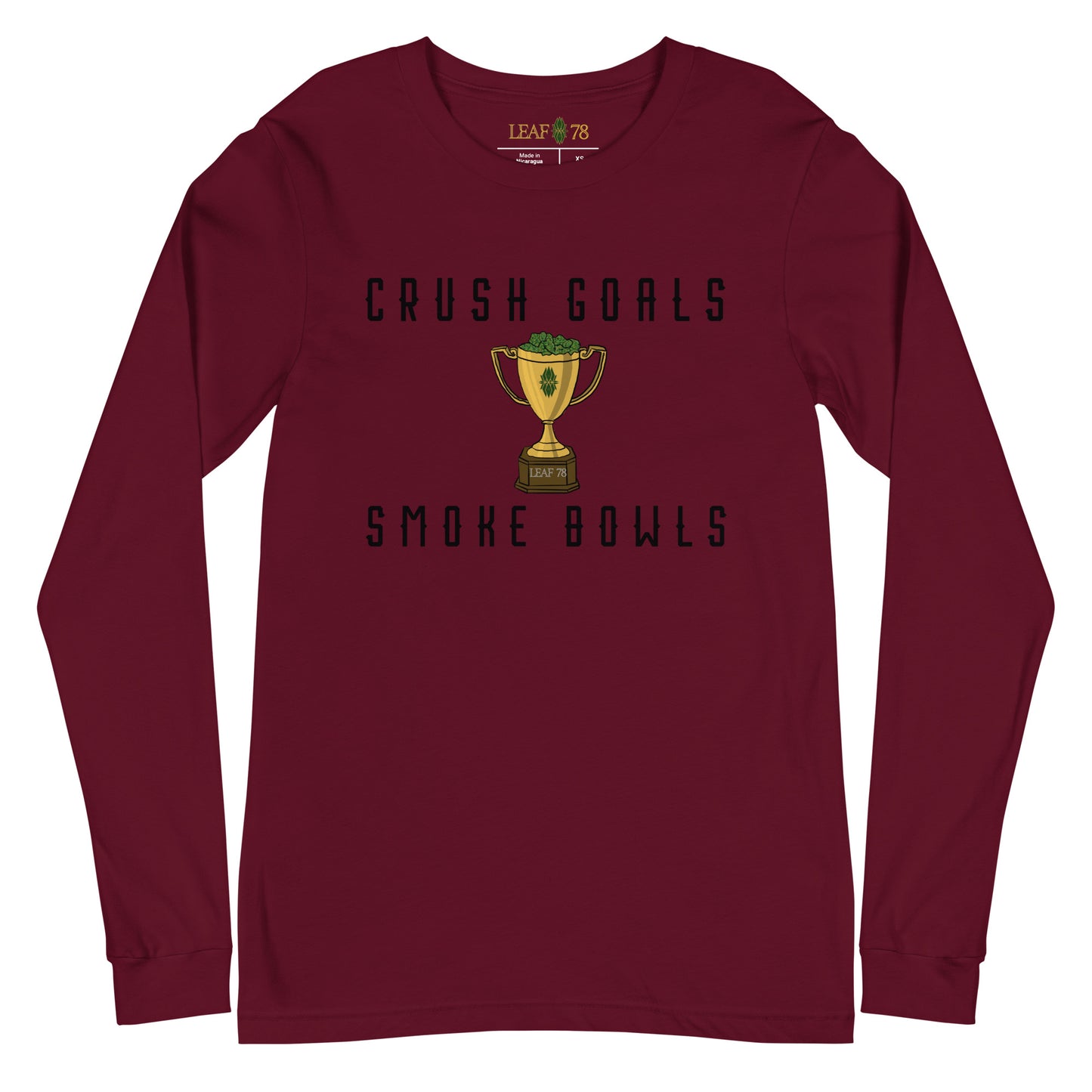Crush Goals Smoke Bowls Long Sleeve Tee