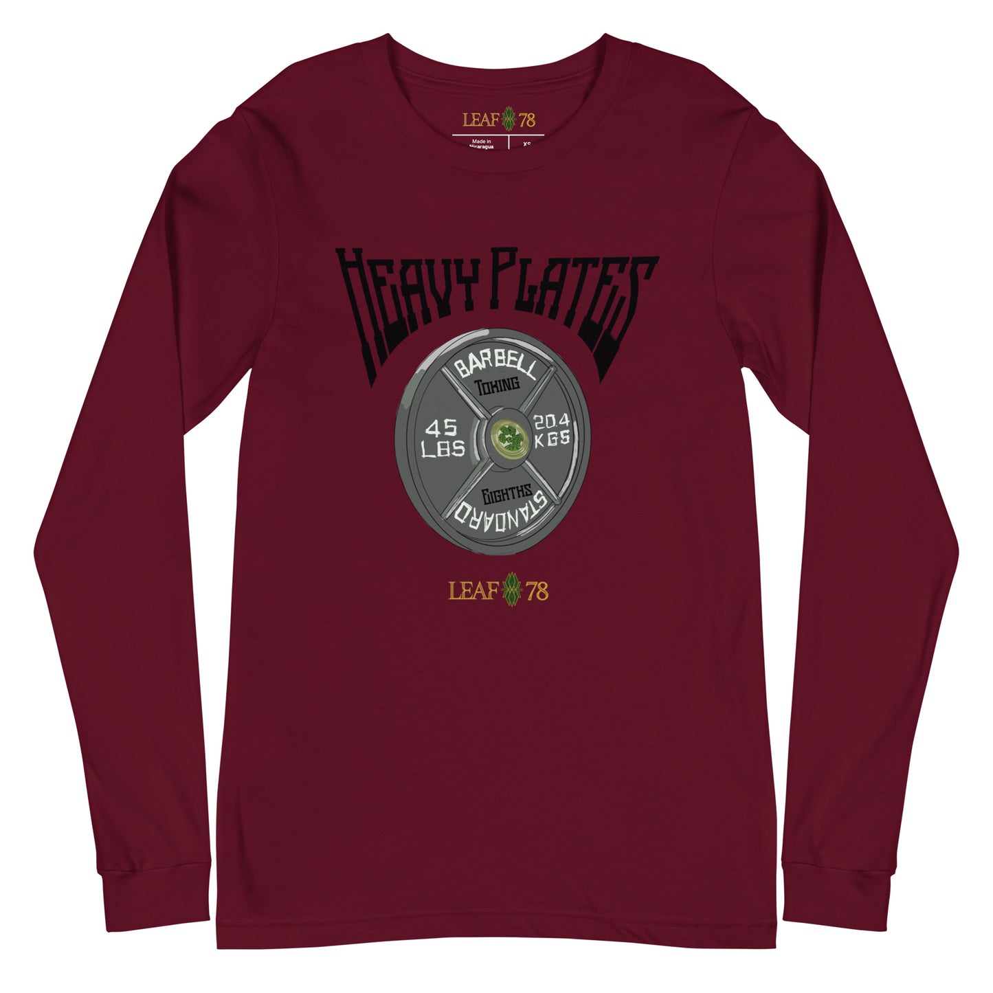 Heavy Plates Toking Eighths Long Sleeve Tee