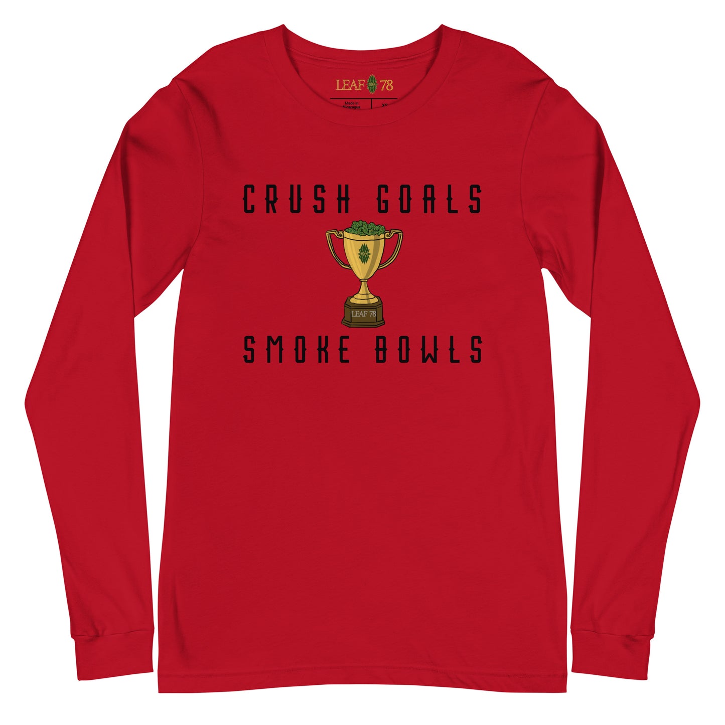 Crush Goals Smoke Bowls Long Sleeve Tee