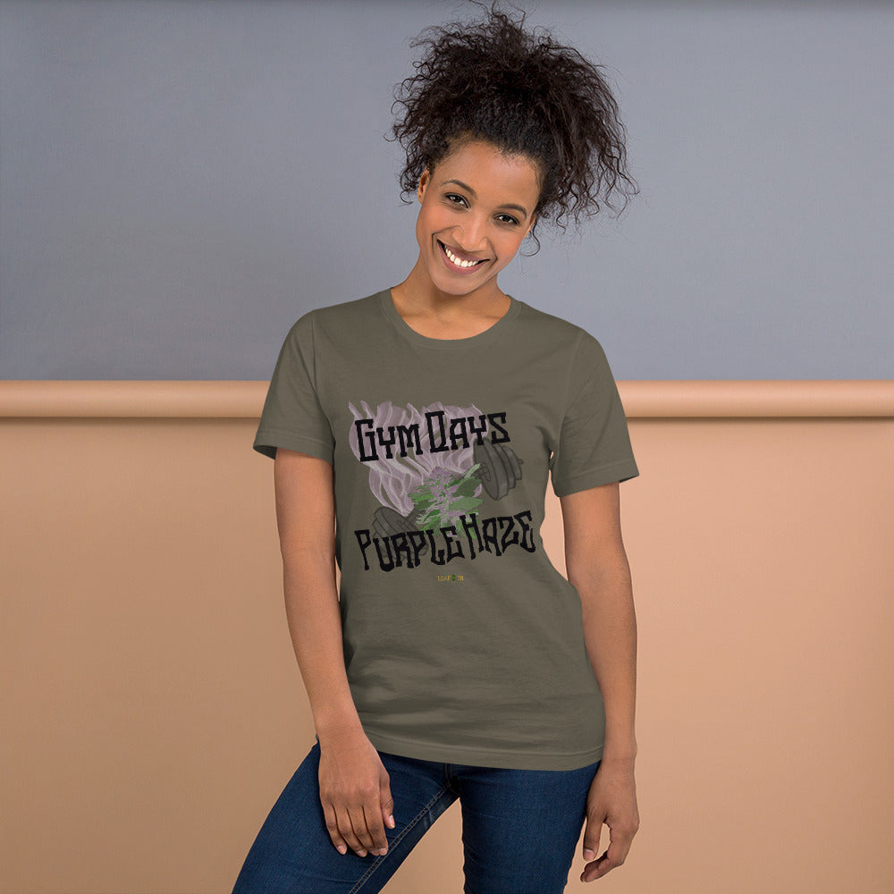 Gym days Purple Haze t-shirt