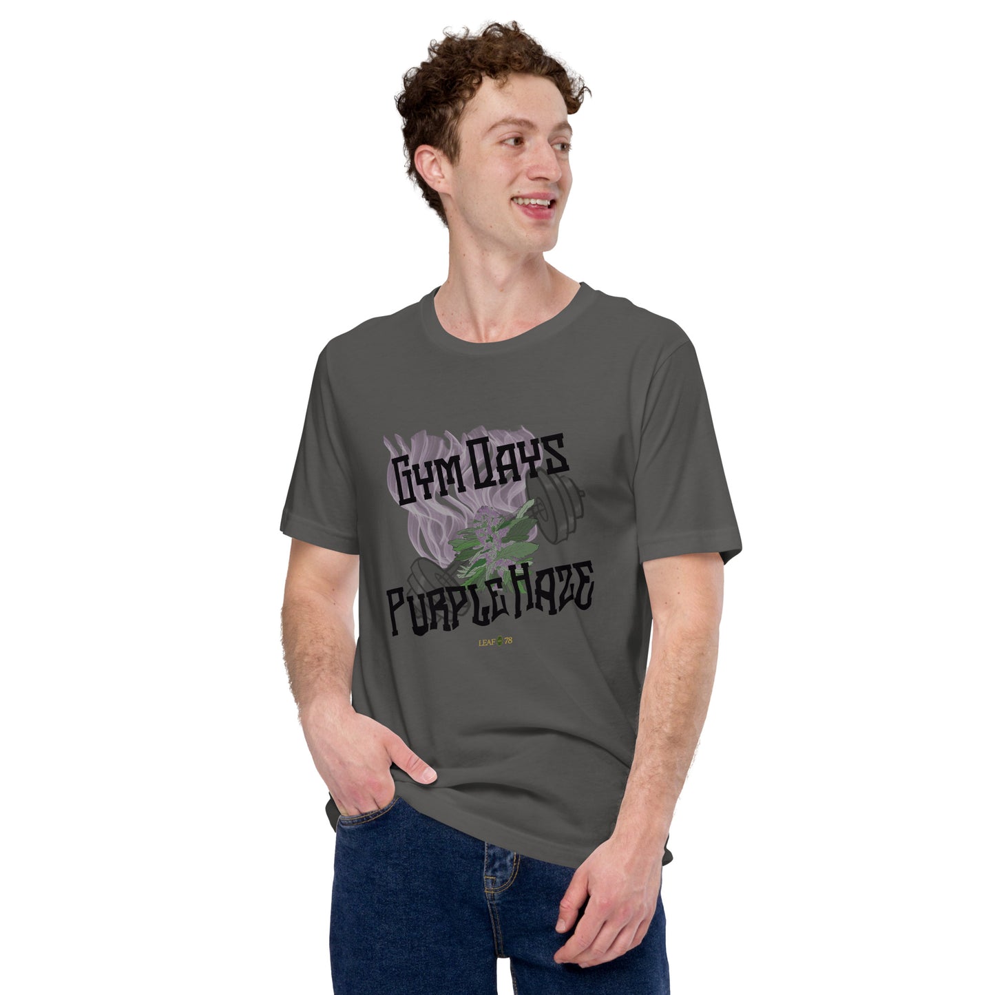 Gym days Purple Haze t-shirt