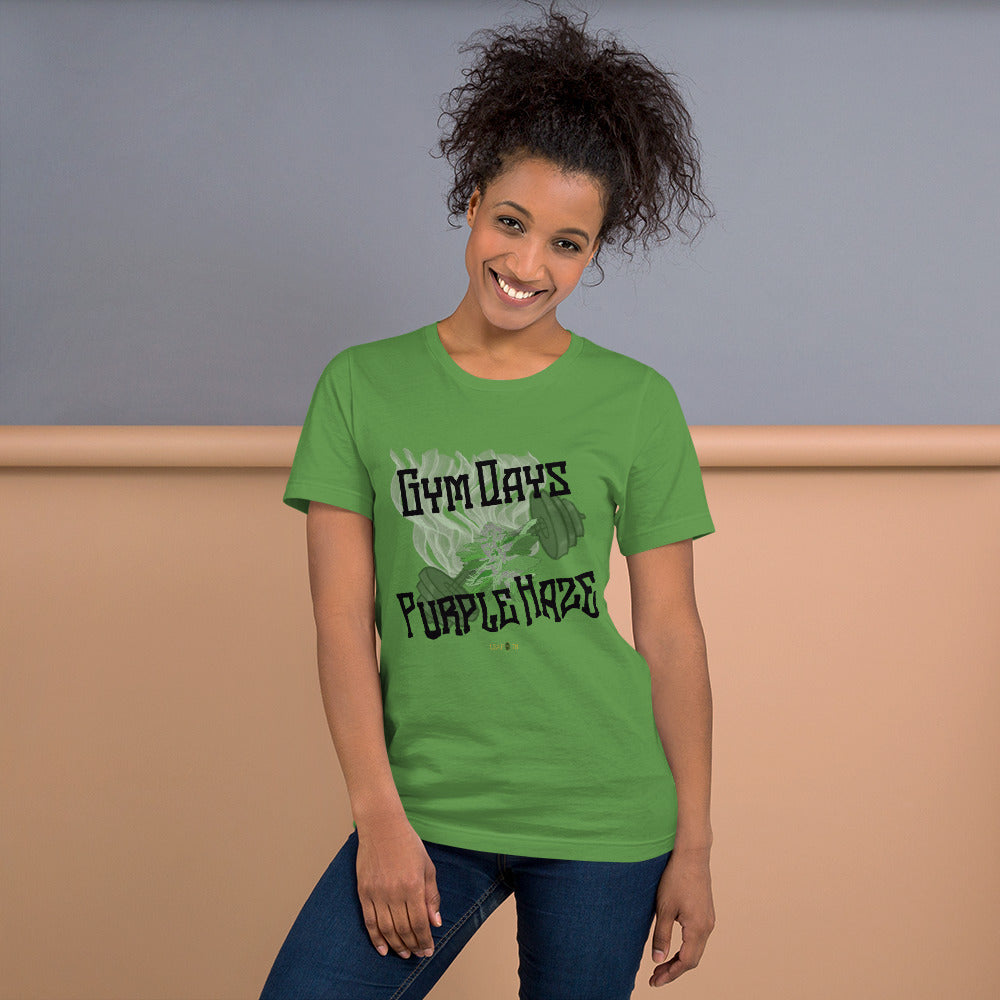 Gym days Purple Haze t-shirt