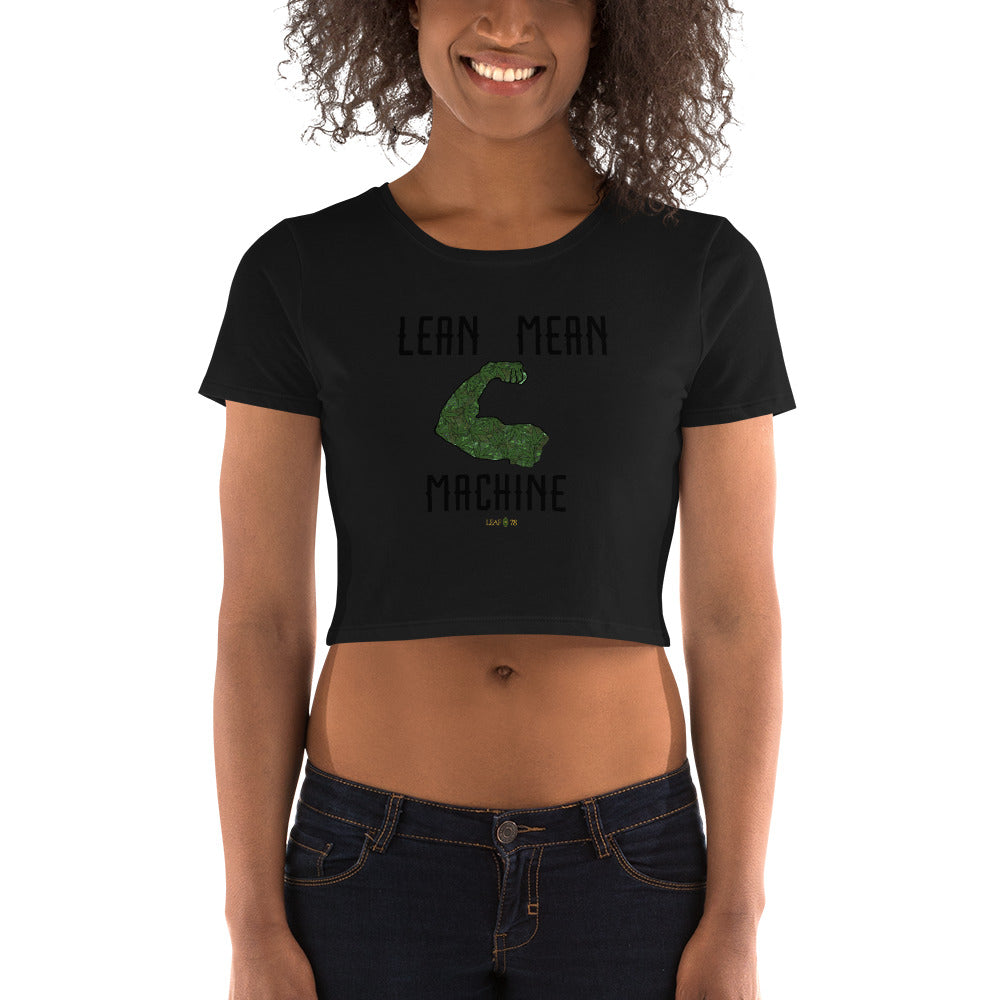 Lean Mean Machine Crop Tee