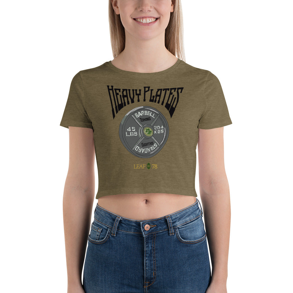 Heavy Plates Crop Tee
