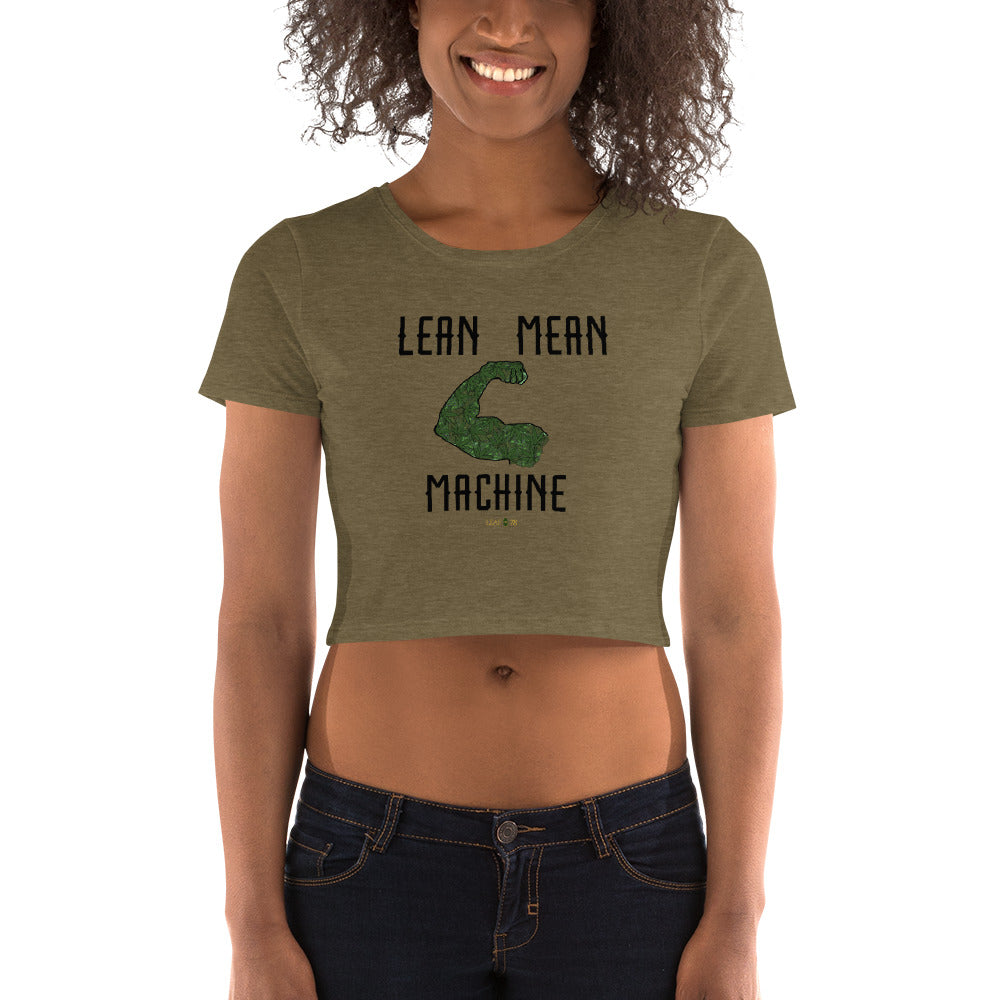 Lean Mean Machine Crop Tee