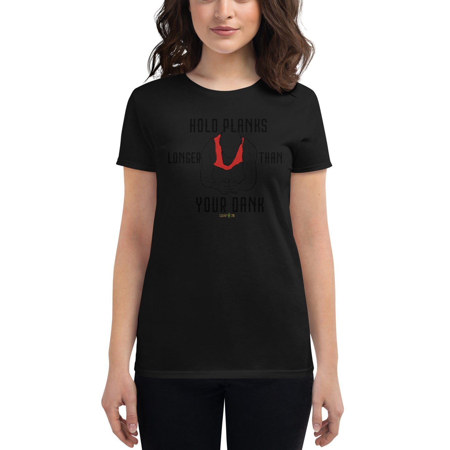 Hold Your Planks Fitted short sleeve t-shirt