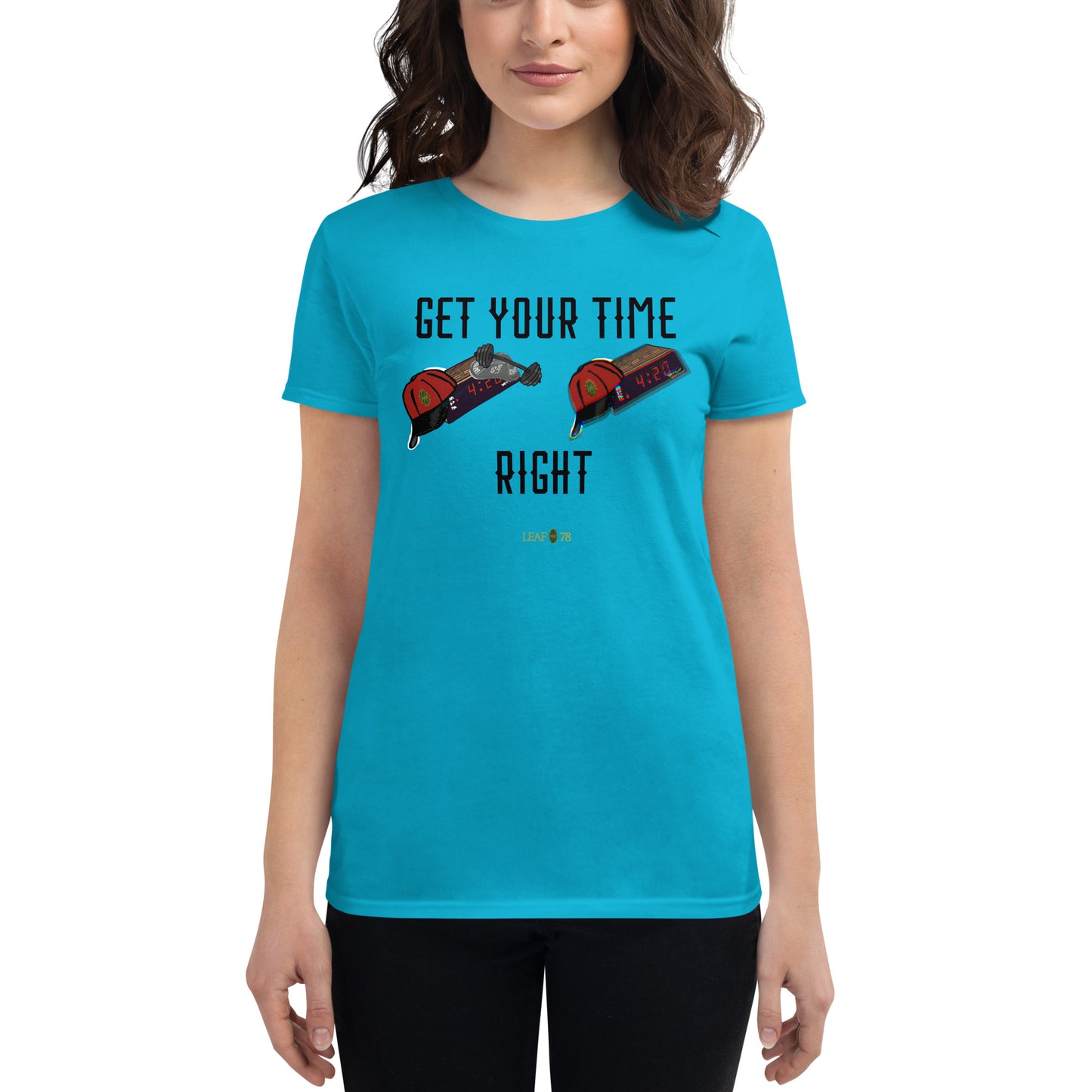 Get Your Time Right Fitted short sleeve t-shirt