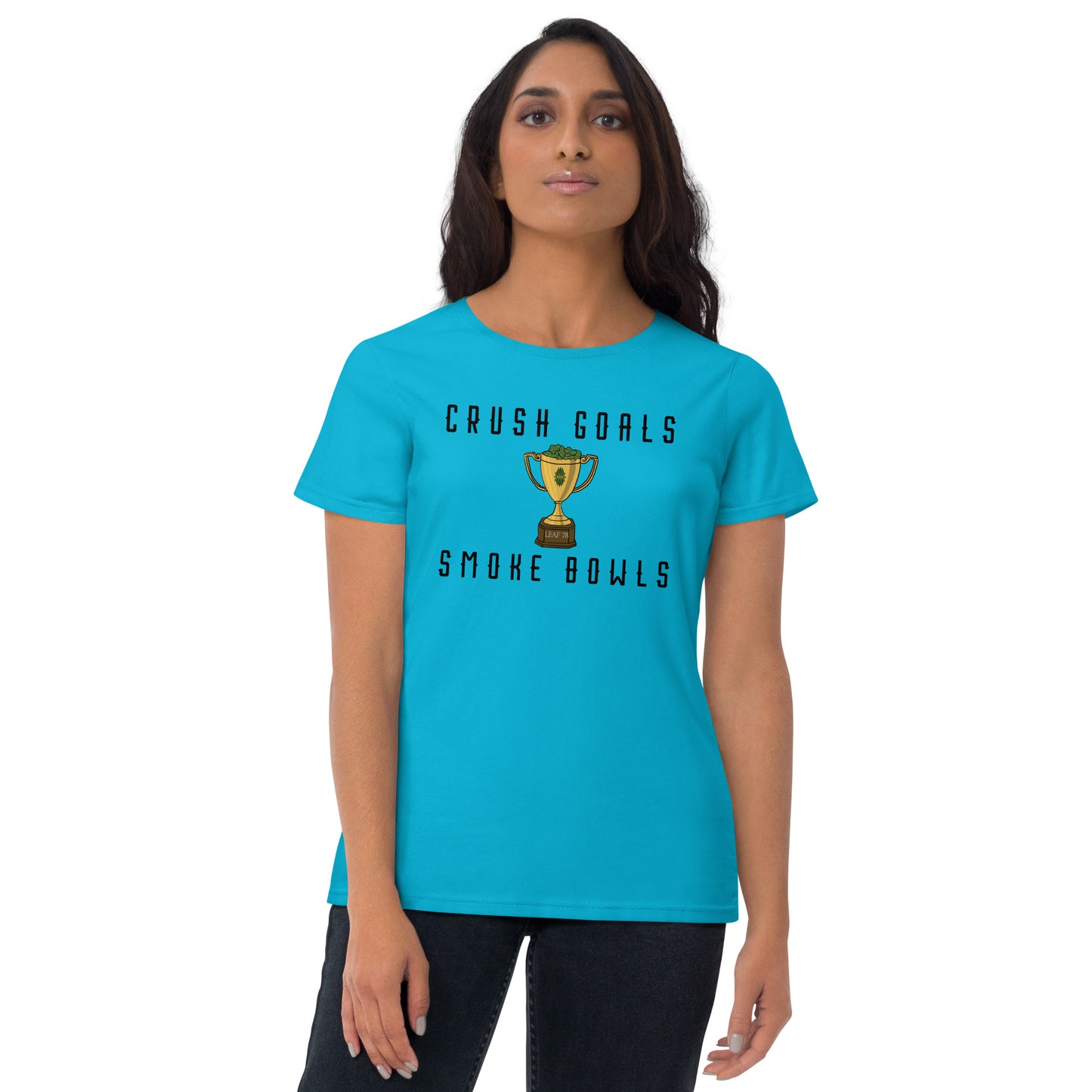 Cursh Goals Smoke Bowls Fitted short sleeve t-shirt