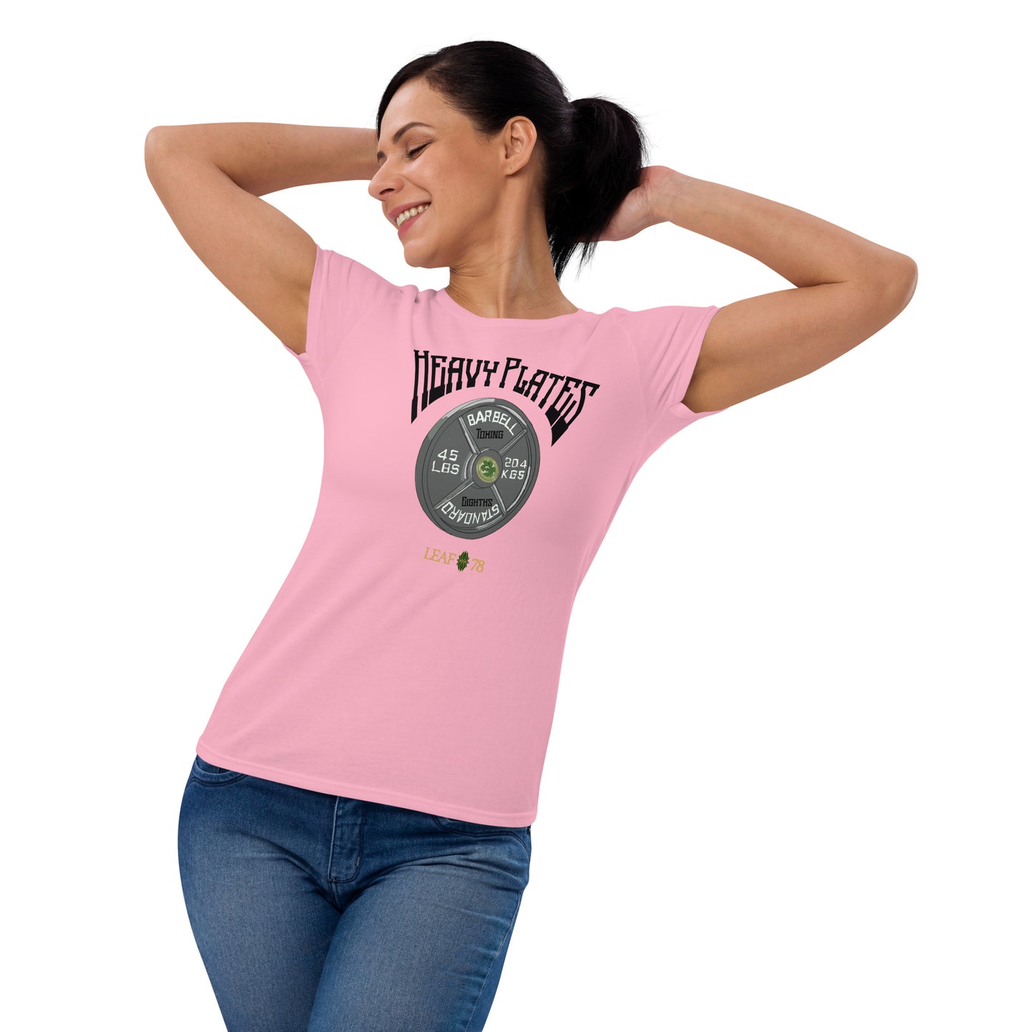 Heavy Plates Toking Eighths Fitted short sleeve t-shirt