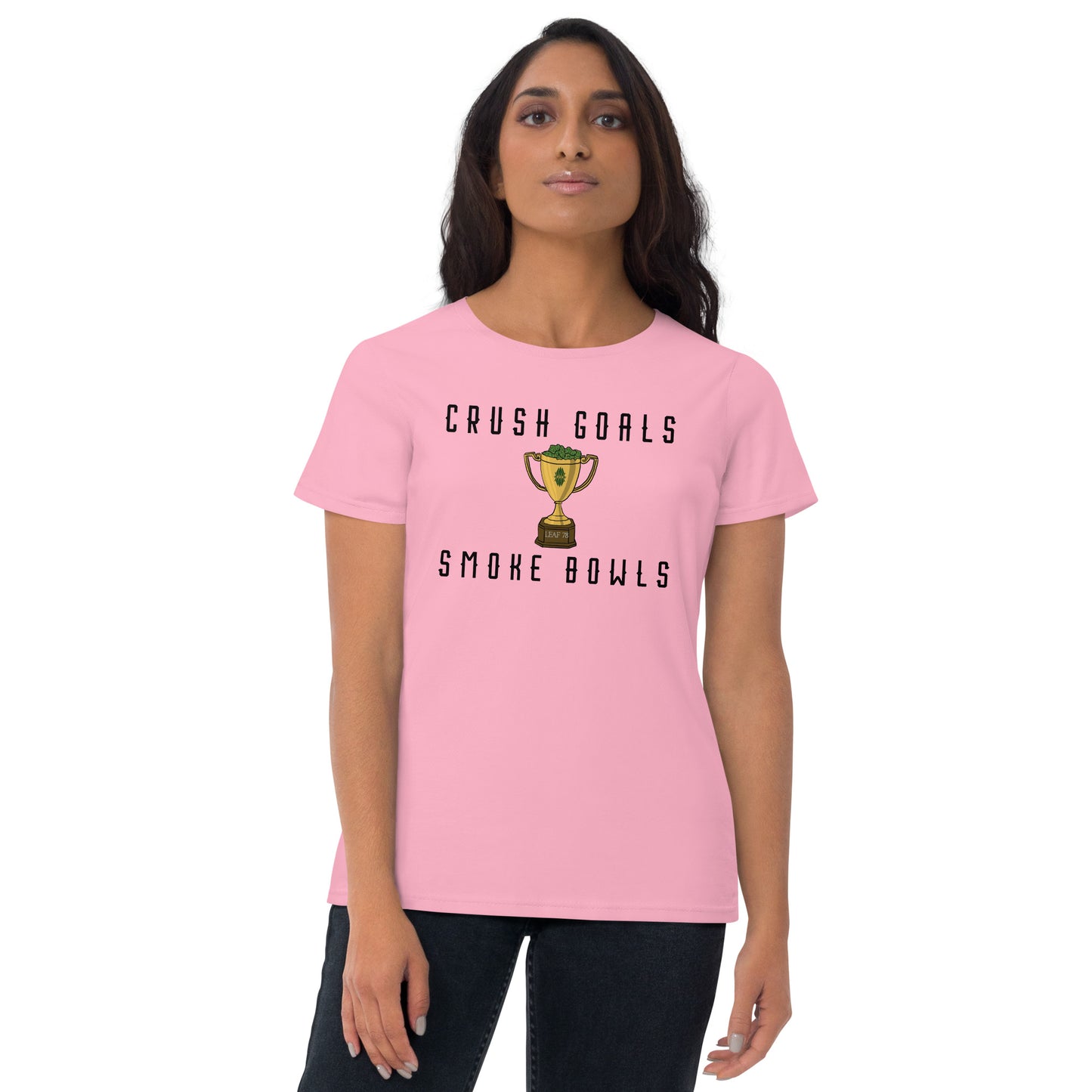 Cursh Goals Smoke Bowls Fitted short sleeve t-shirt