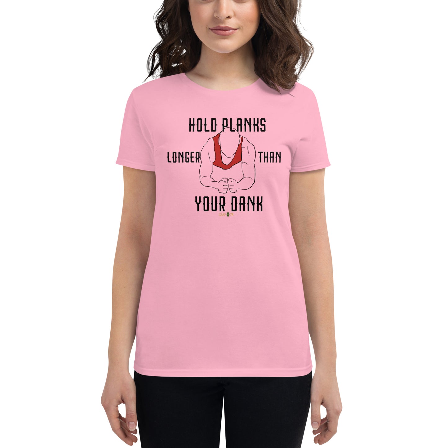 Hold Your Planks Fitted short sleeve t-shirt