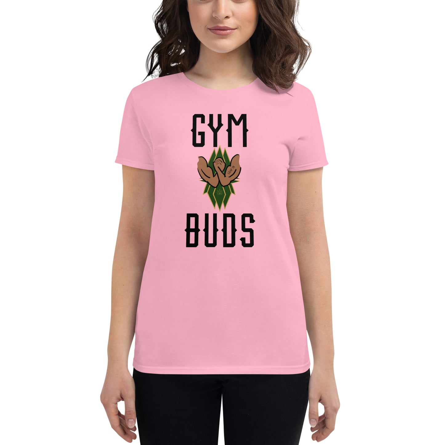 Gym Buds Fitted short sleeve t-shirt