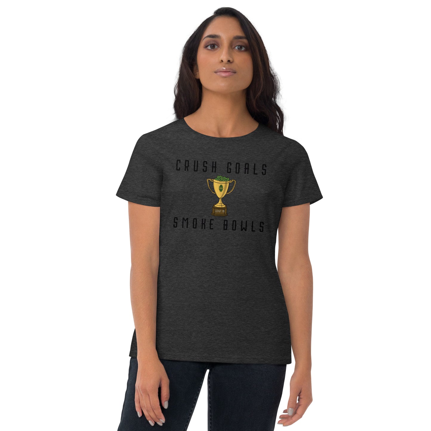 Cursh Goals Smoke Bowls Fitted short sleeve t-shirt