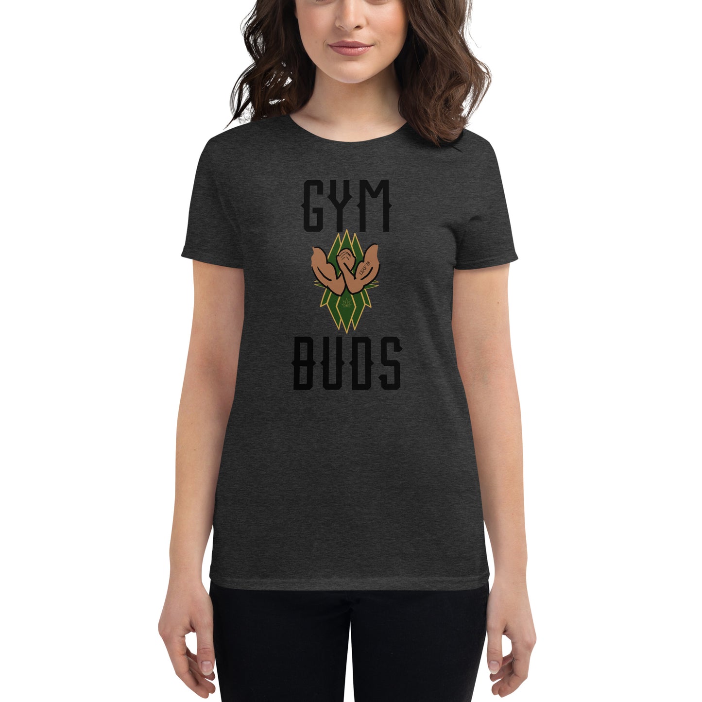 Gym Buds Fitted short sleeve t-shirt