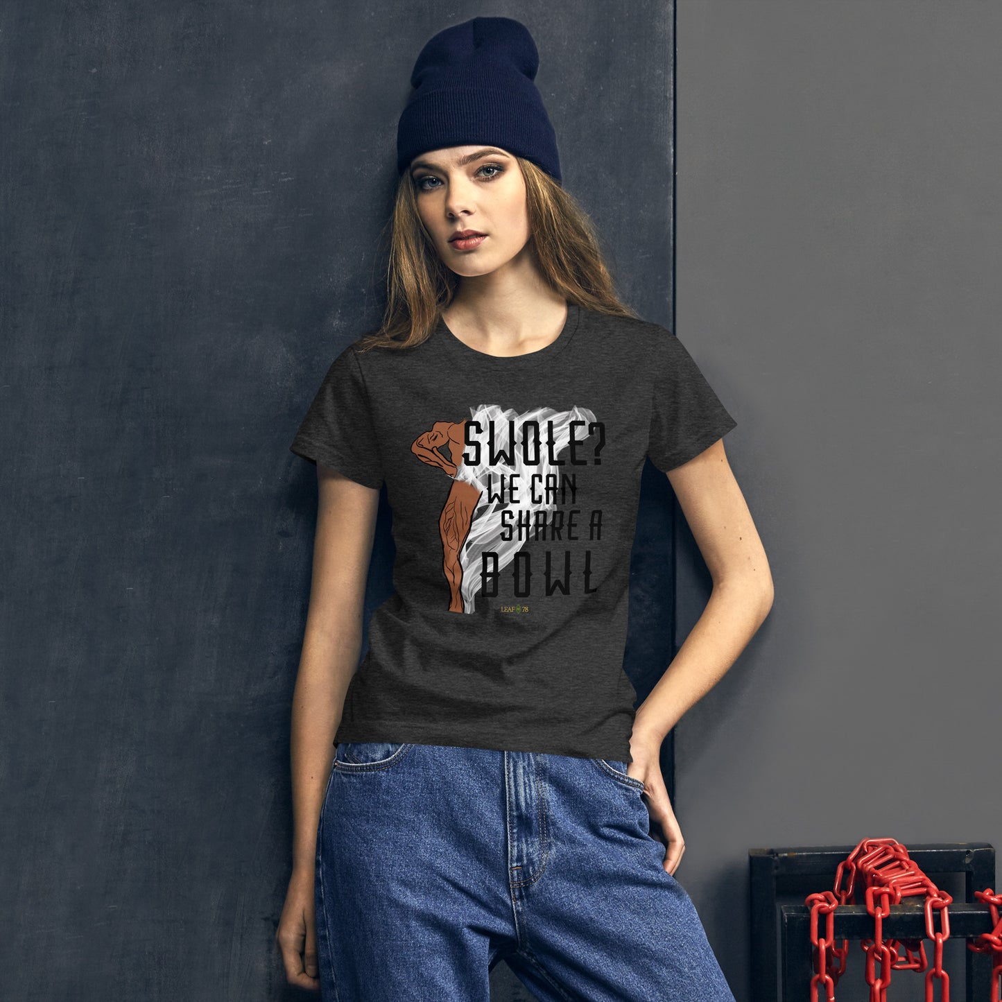 Swole Bowl Fitted short sleeve t-shirt