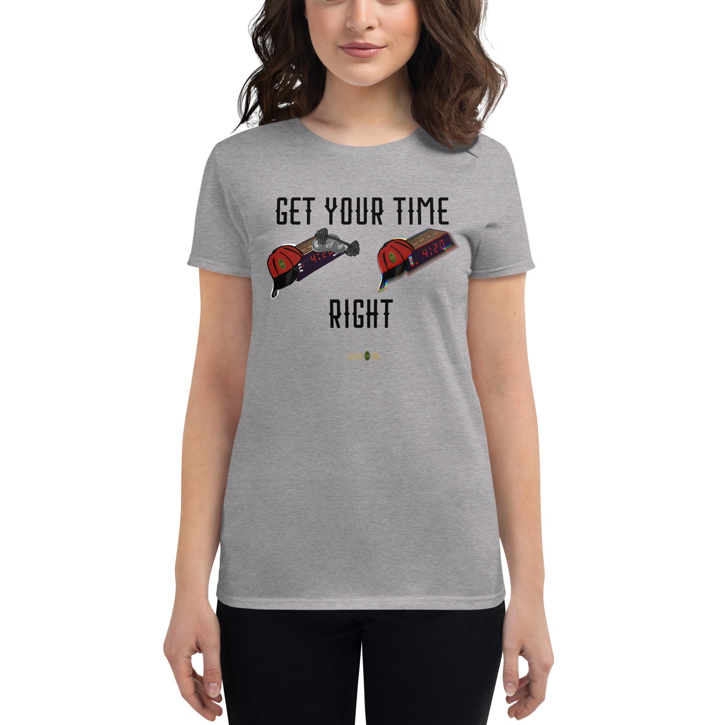 Get Your Time Right Fitted short sleeve t-shirt