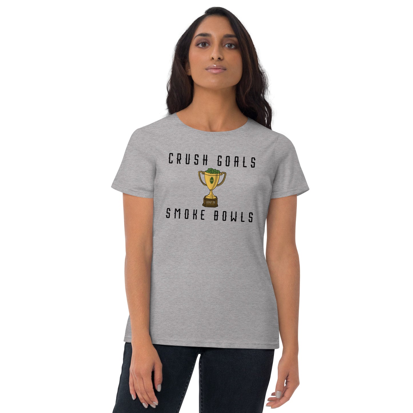 Cursh Goals Smoke Bowls Fitted short sleeve t-shirt