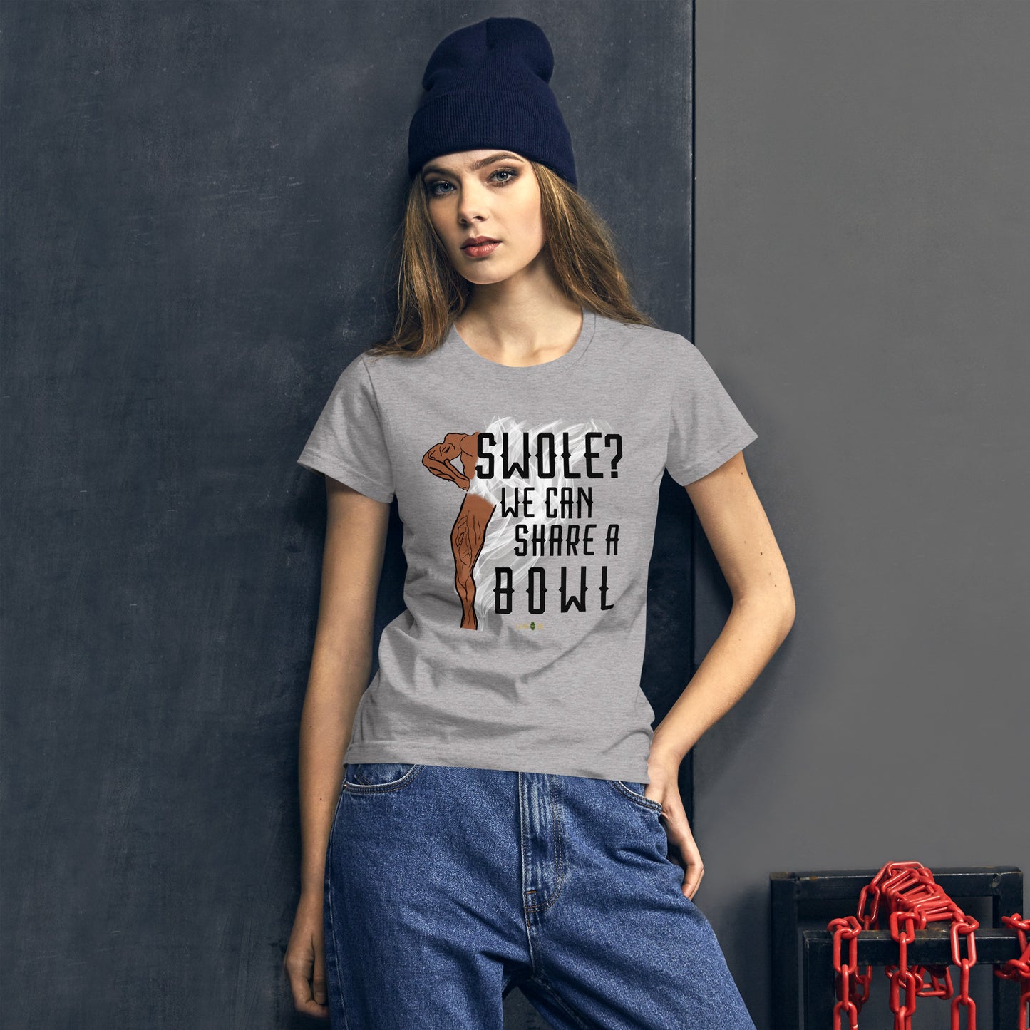 Swole Bowl Fitted short sleeve t-shirt
