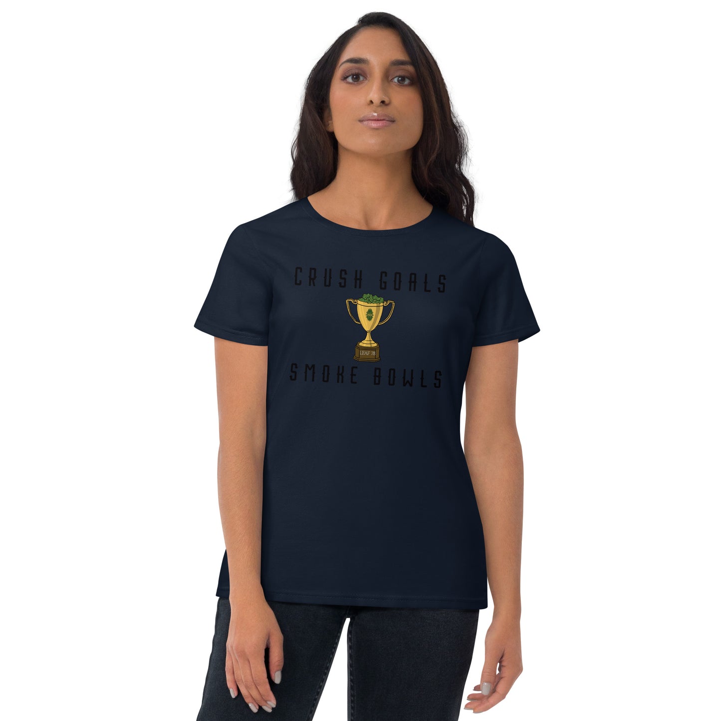 Cursh Goals Smoke Bowls Fitted short sleeve t-shirt