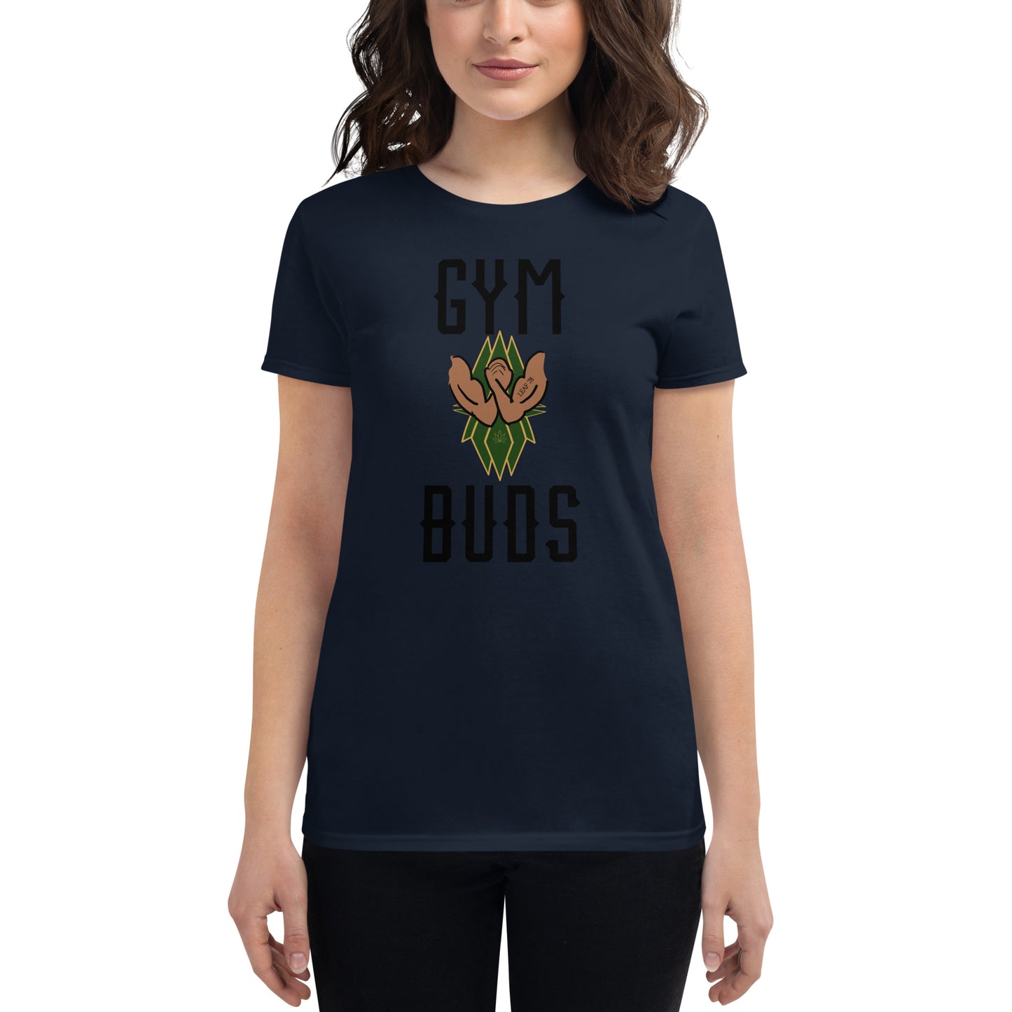 Gym Buds Fitted short sleeve t-shirt