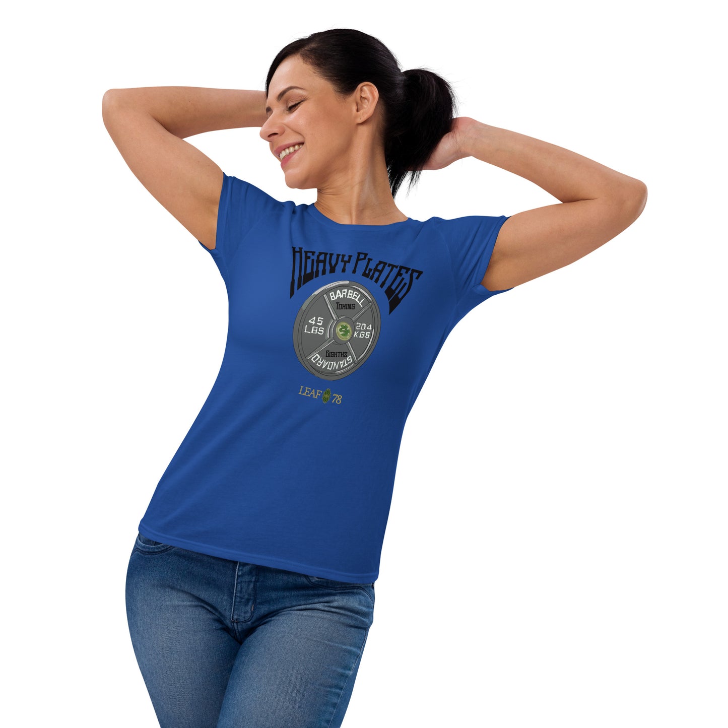 Heavy Plates Toking Eighths Fitted short sleeve t-shirt