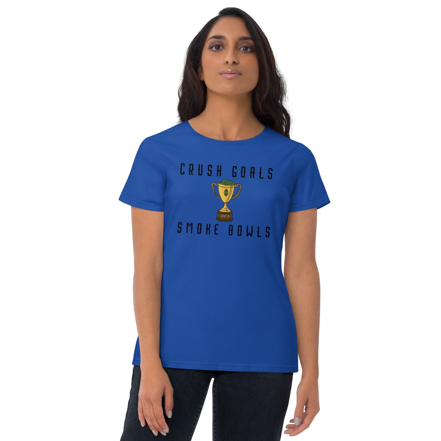 Cursh Goals Smoke Bowls Fitted short sleeve t-shirt