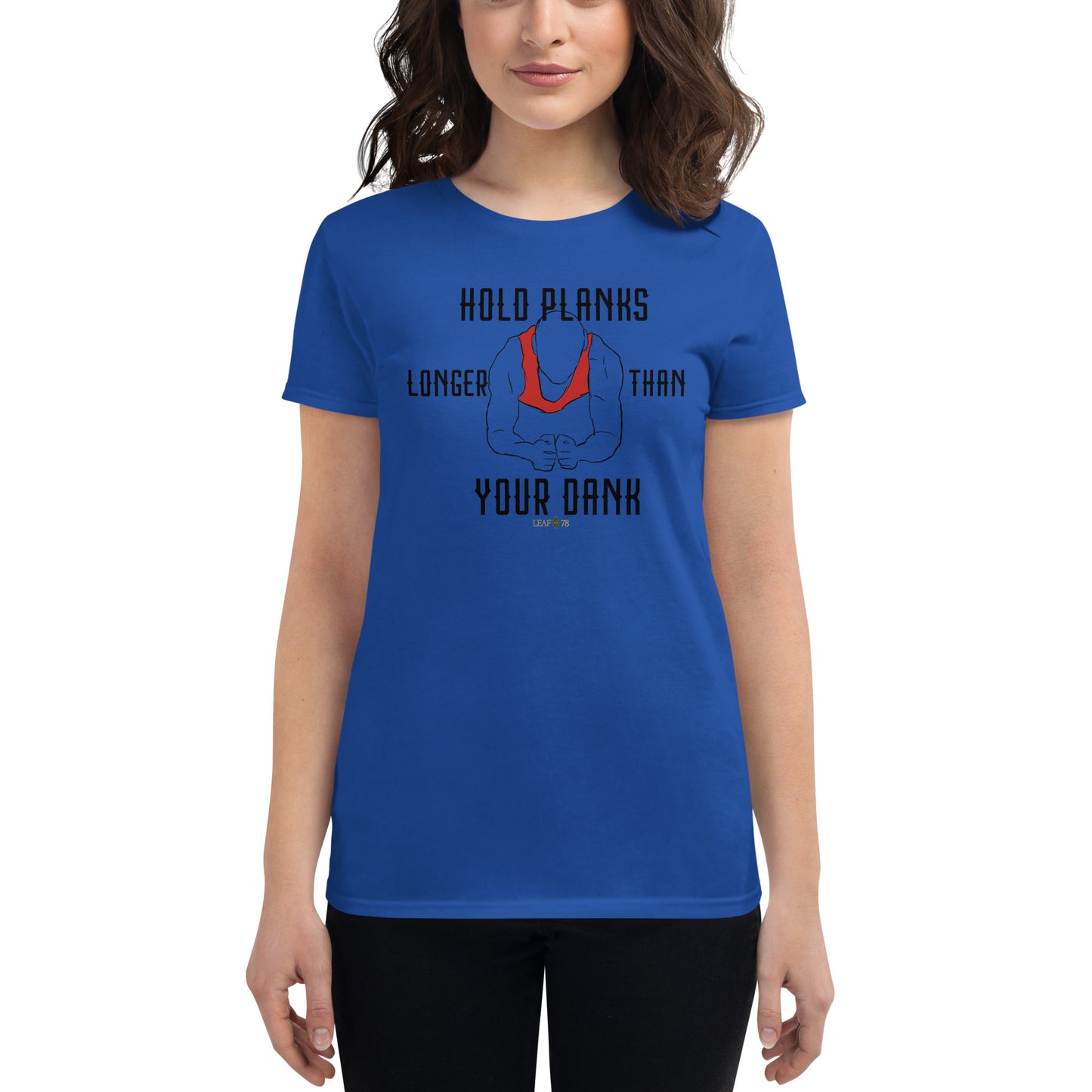 Hold Your Planks Fitted short sleeve t-shirt