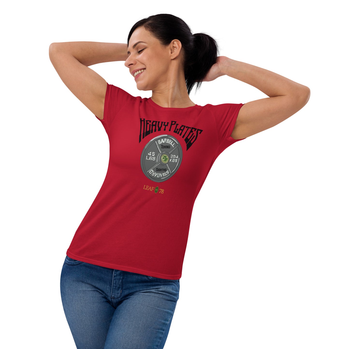Heavy Plates Toking Eighths Fitted short sleeve t-shirt