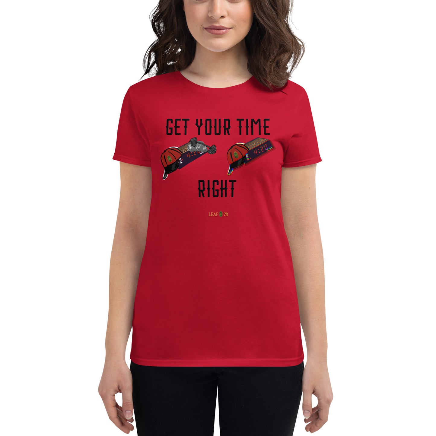 Get Your Time Right Fitted short sleeve t-shirt