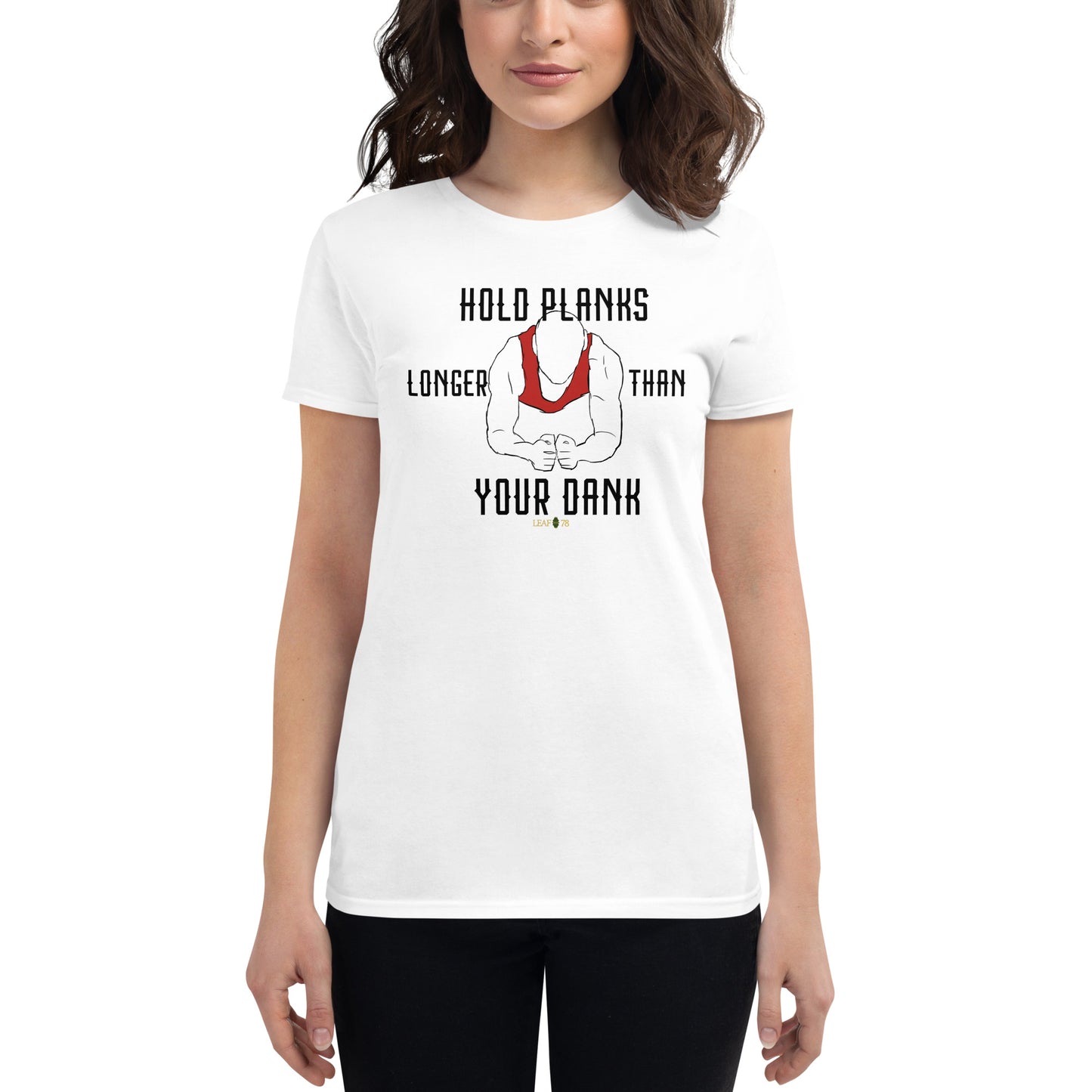 Hold Your Planks Fitted short sleeve t-shirt