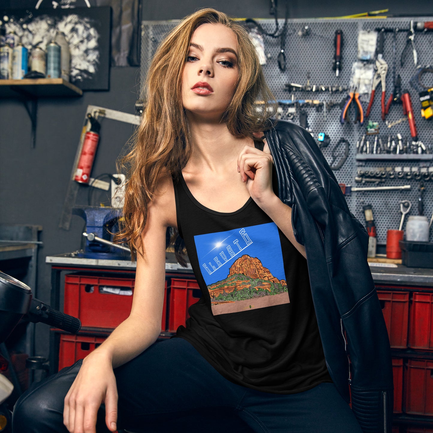 Elevate Flowy Racerback Tank