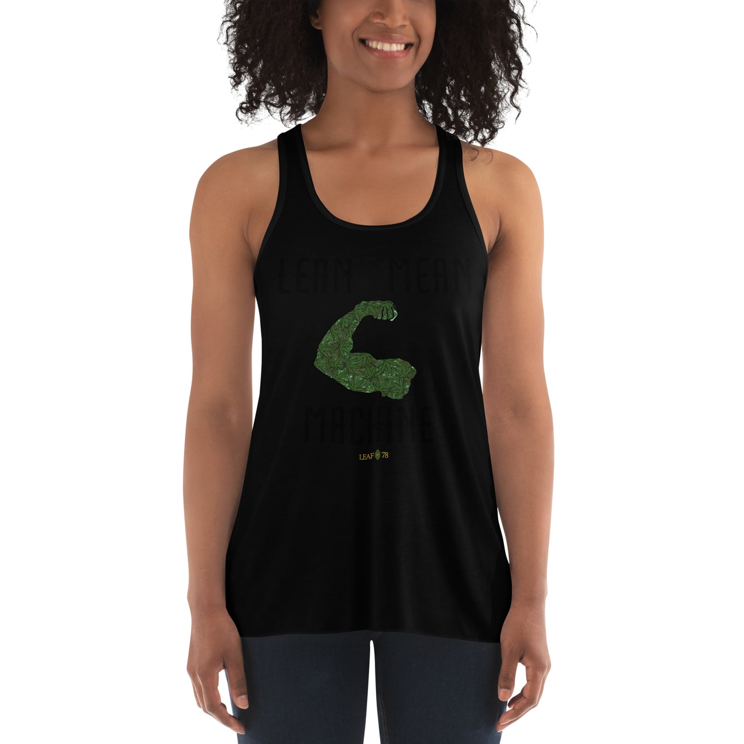 Lean Mean Machine Flowy Racerback Tank