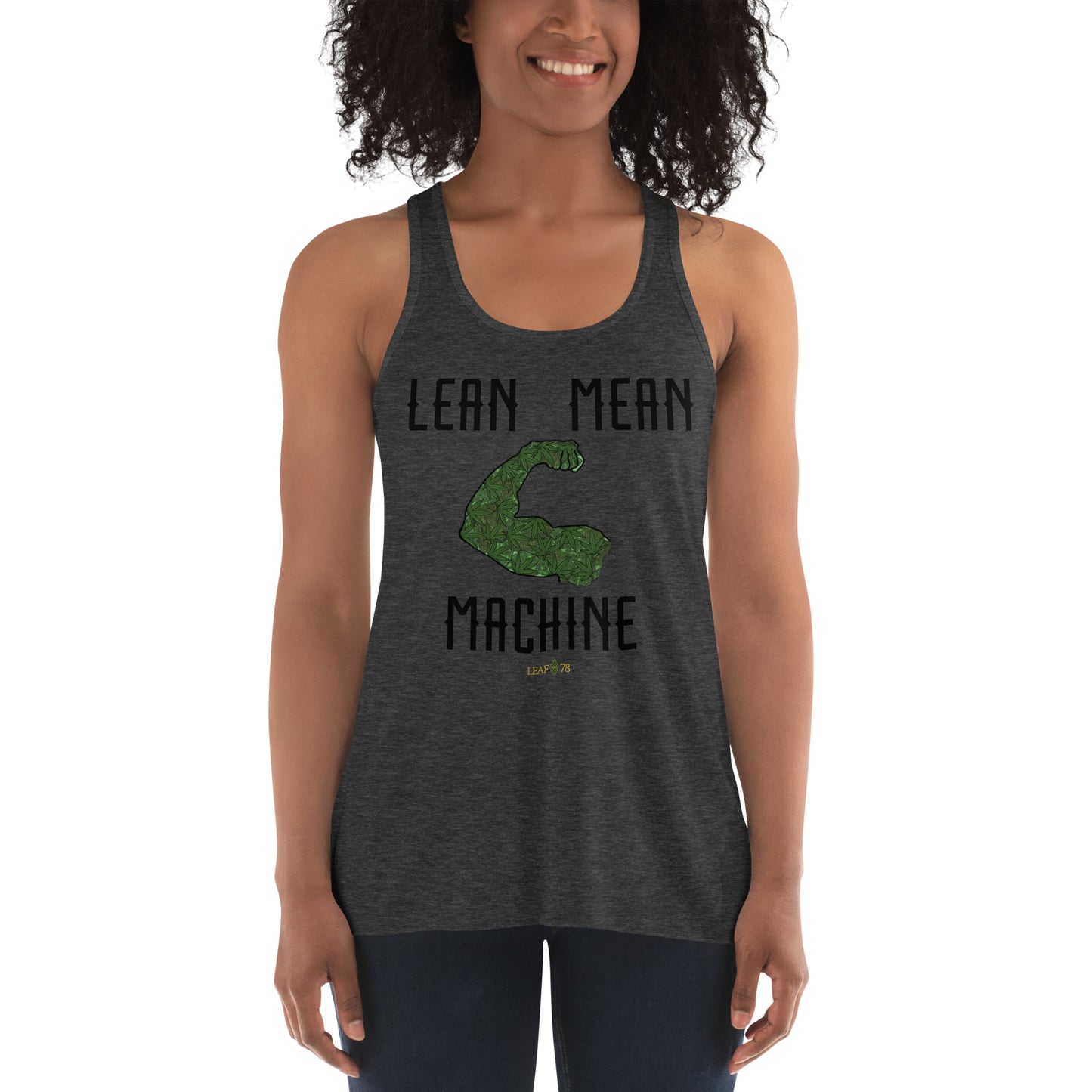 Lean Mean Machine Flowy Racerback Tank
