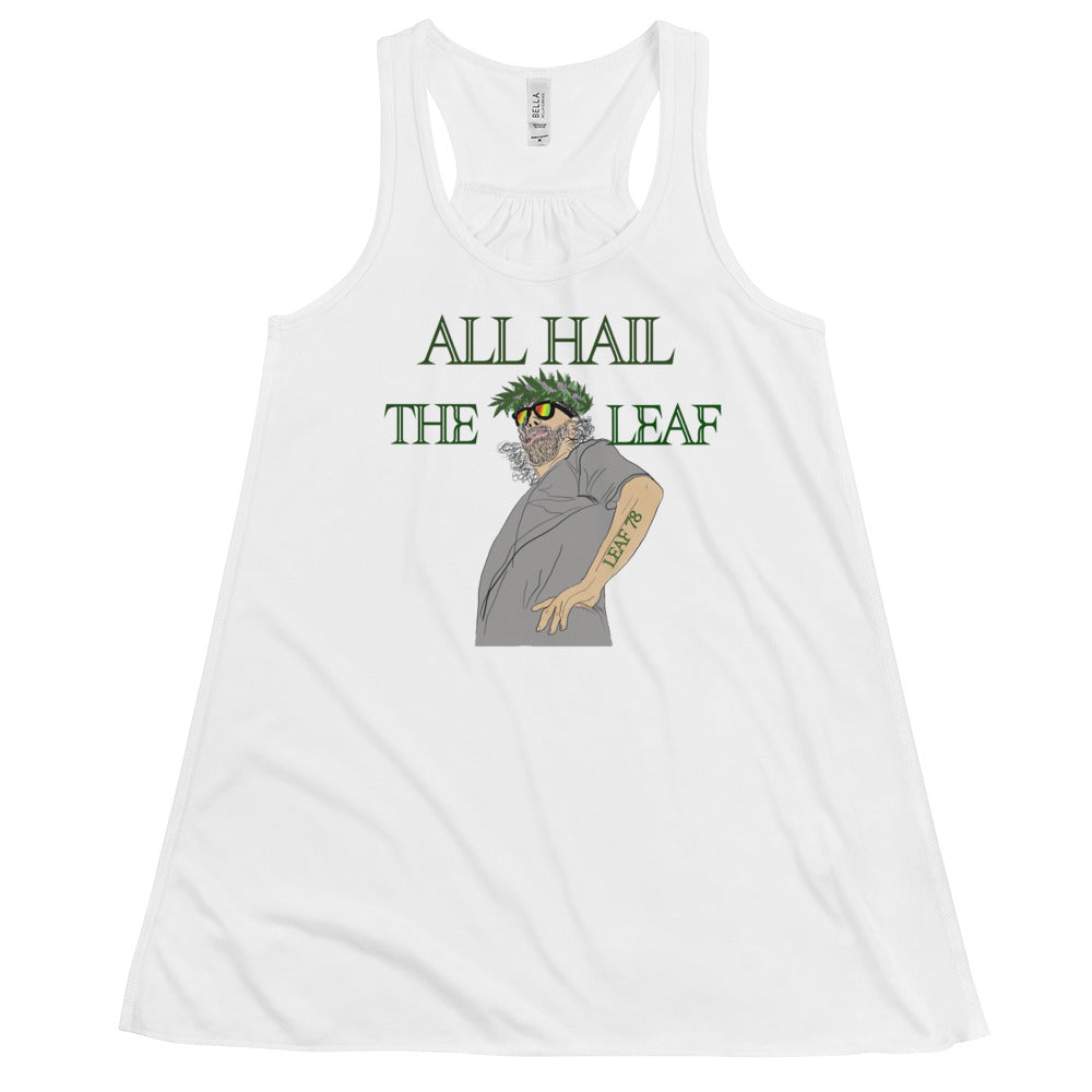 King of the Leaf Flowy Racerback Tank