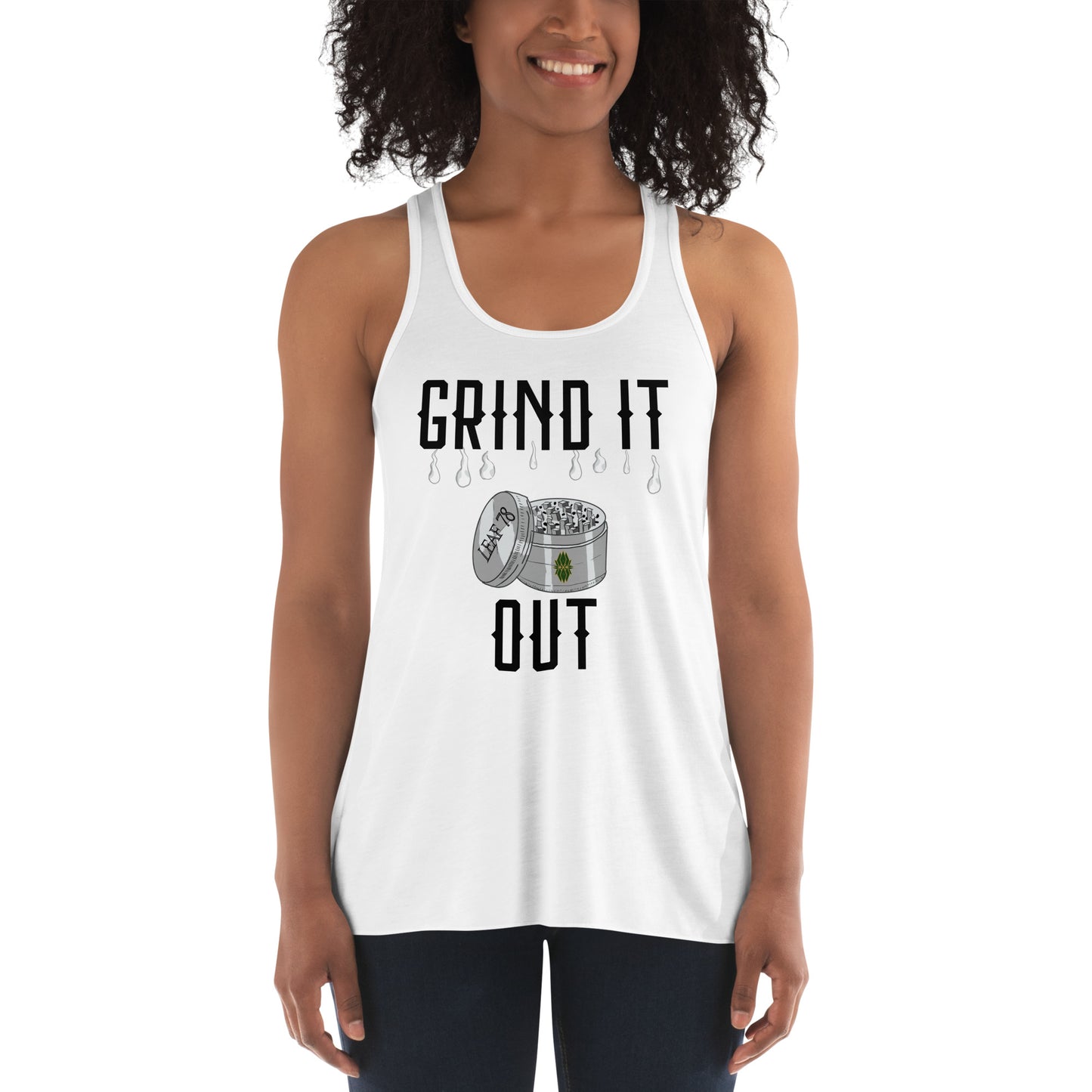 Grind it Out Flowy Racerback Tank