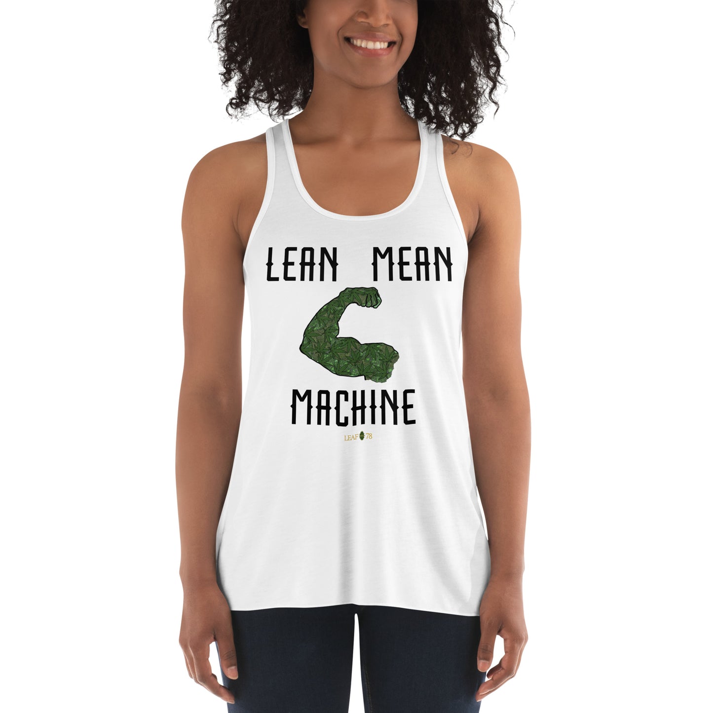 Lean Mean Machine Flowy Racerback Tank