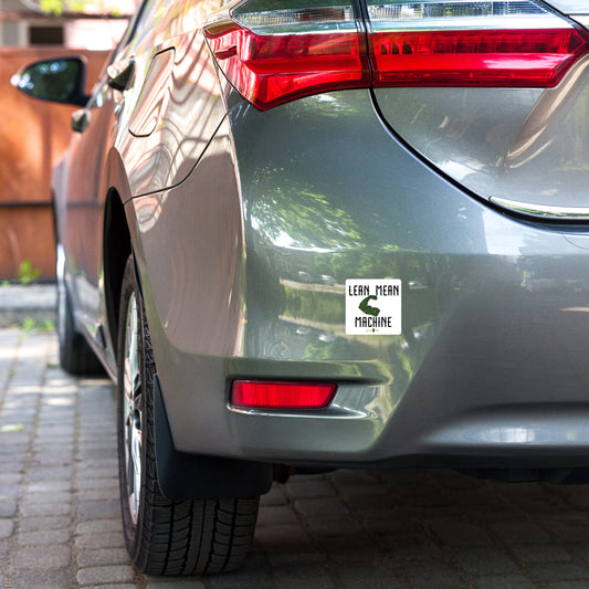 Lean Mean Machine Bubble-free stickers