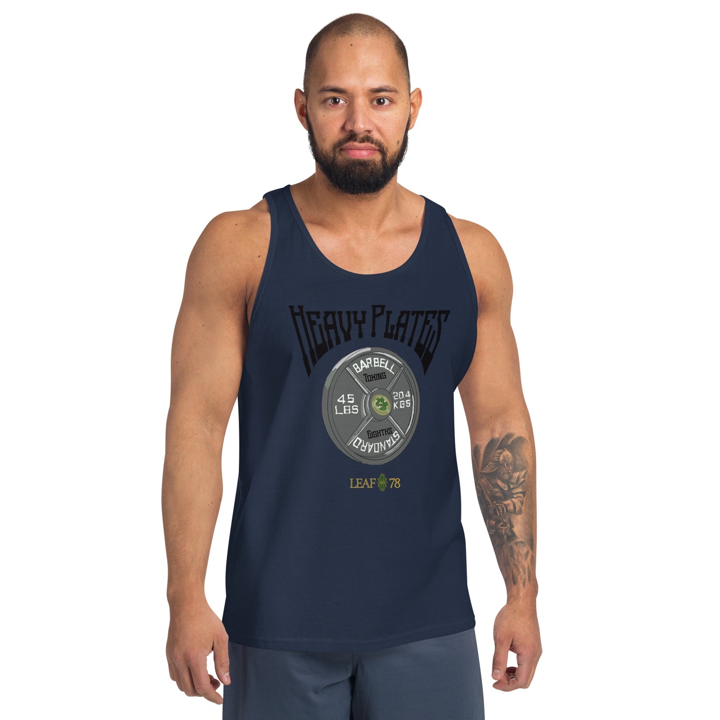 Heavy Plates Toking Eighths Tank Top