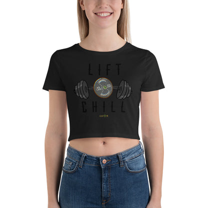Lift and Chill Crop Tee