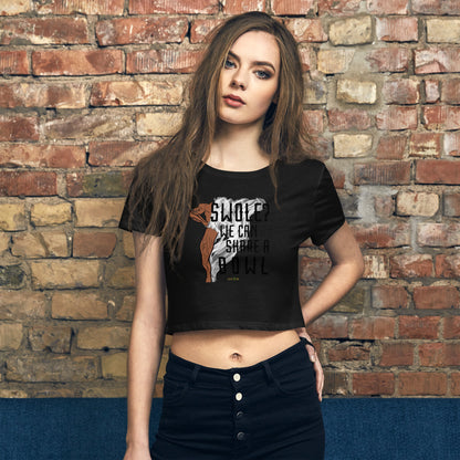 Swole Bowl Crop Tee