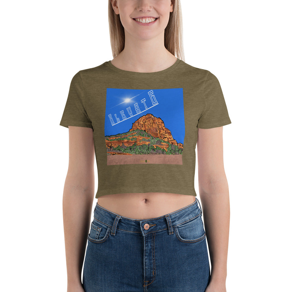 Elevate Crop Tee