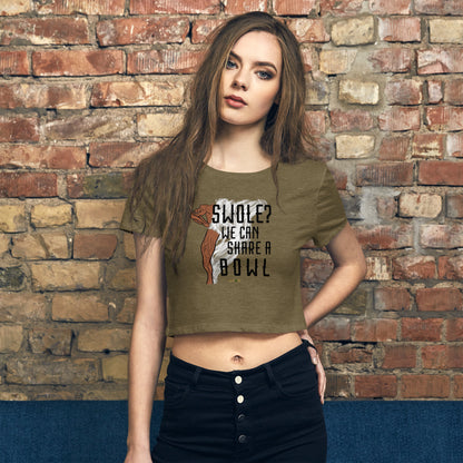 Swole Bowl Crop Tee