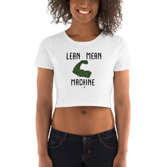 Lean Mean Machine Crop Tee